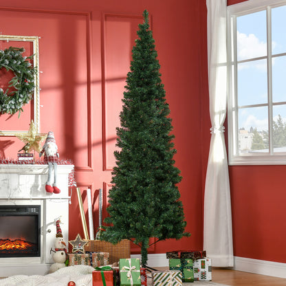 Kunstkerstboom – Nepboom – Kerstboom – Kunstboom – Dennenboom – 2,1 Meter Hoog – Groen PVC Met 631 Takken