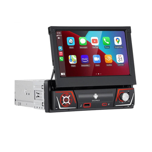 Mp5-speler, voor universeel, 2 GB, 32 GB, FM-radio, 1Din, wifi, 4x60, streaming en navigatie - zwart - QUORE