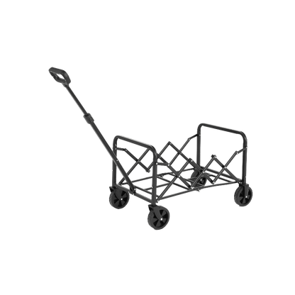 Bolderkar – Steekwagen – Opvouwbare Kar – Transportkar – Tuinkar – Lichtgewicht & Opvouwbaar – Robuust Stalen Frame Army Groen