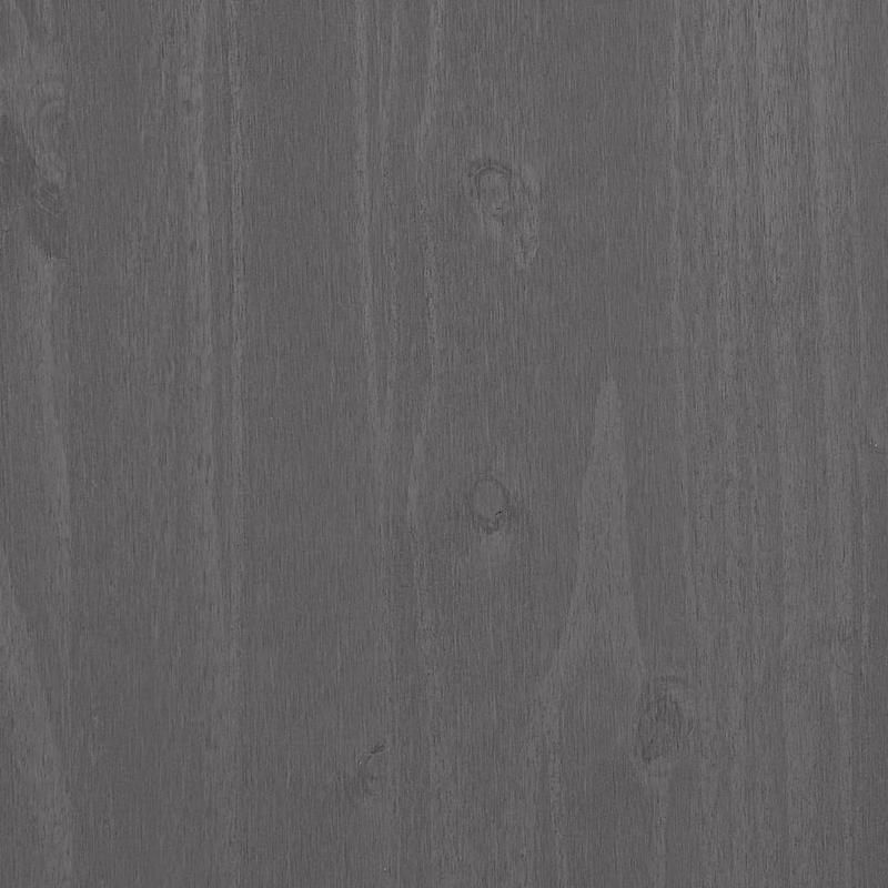 Sideboard hamar 90x40x80cm solid pine light gray Removable storage practical
