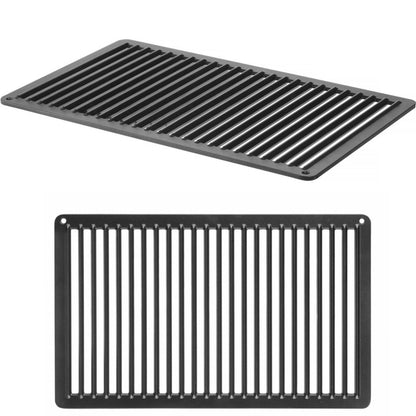 Grillrooster – Barbecuerooster – Rooster – BBQ Rooster – GN 1/1 Formaat – Gietaluminium Met Teflon Coating – Geribbeld Voor Vetafvoer