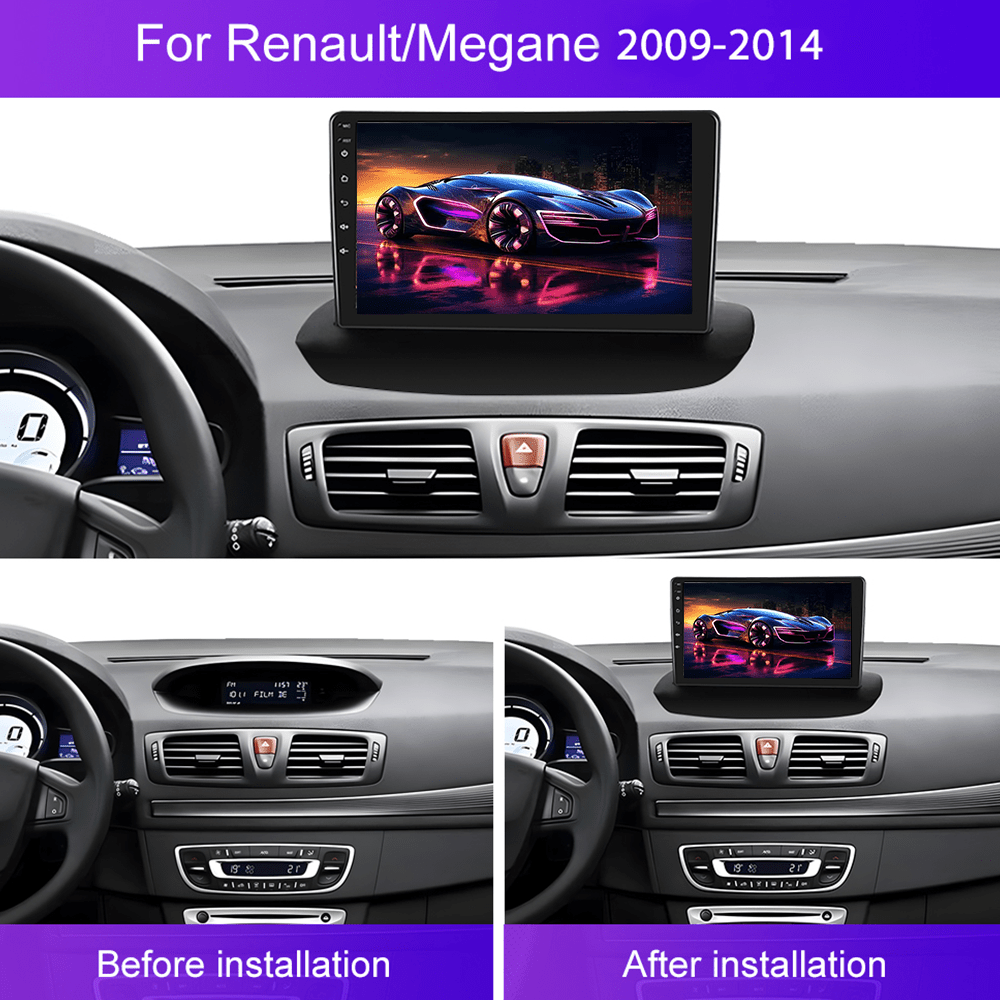 Autoradio – Auto Radio – Car Stereo – 2DIN Autoradio – Double DIN Radio – 9 Inch Touchscreen – Wireless CarPlay & Android Auto