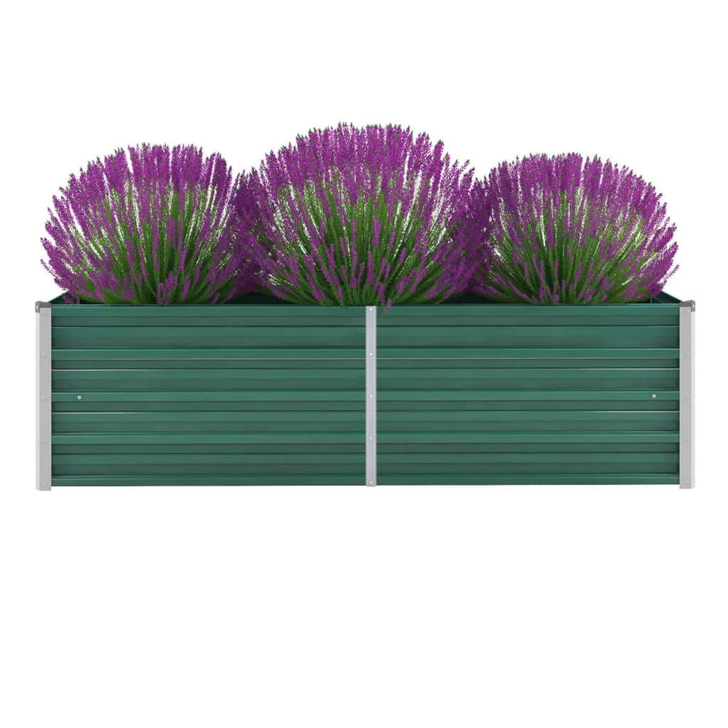 Verhoogde Tuinbak – Bloembak – Plantbak – Tuinborder – Kweekbak – Verzinkt Staal – 160x40x45 cm – Duurzaam Buiten Gebruik – Geschikt Voor Kruiden En Bloemen