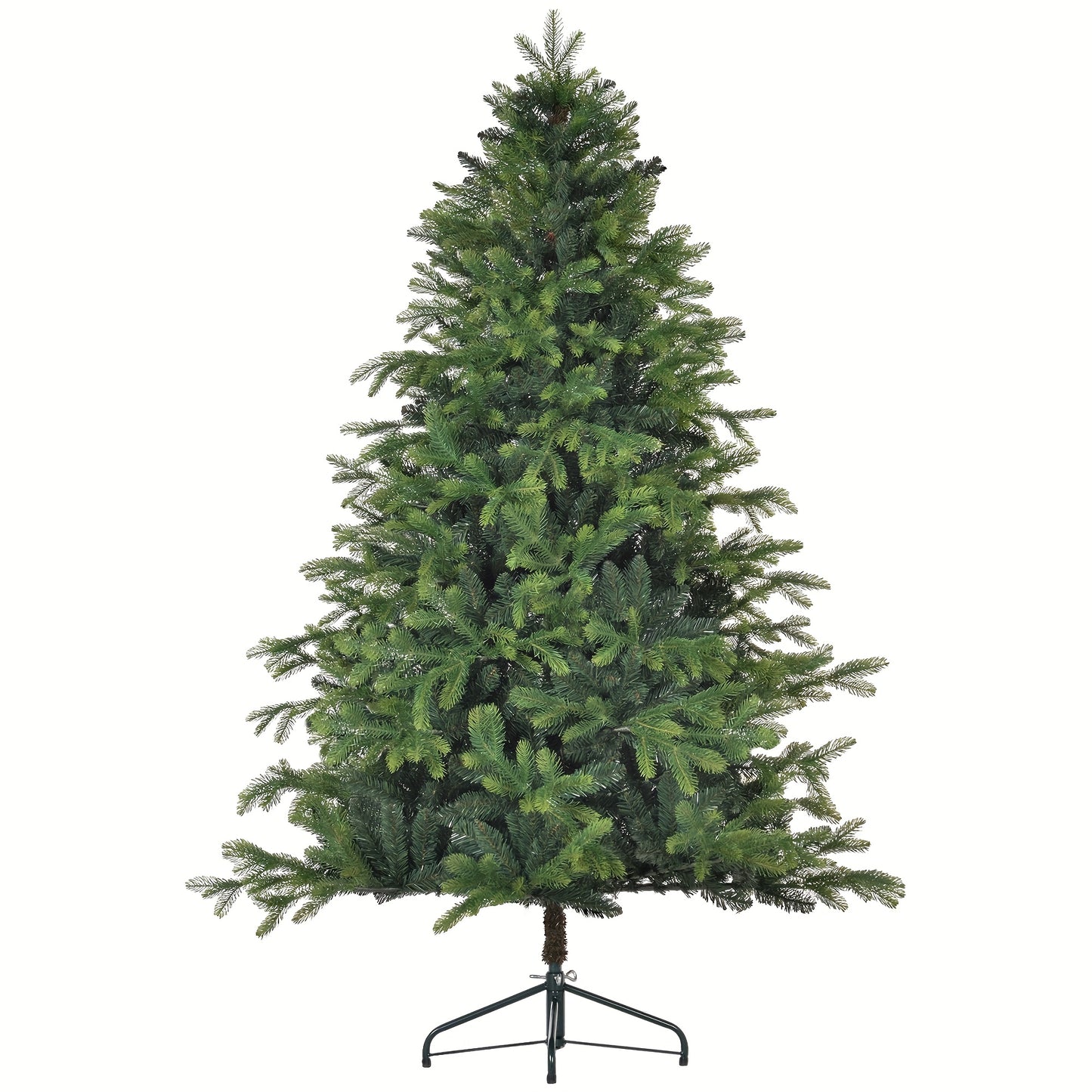 Kunstkerstboom – Nepkerstboom – Kerstboom Kunst – Kunstkerstboom Groene Dennen – Kunstboom 180 cm – 1700 Dichte Takken – Stevige Metalen Voet – Eenvoudige Montage – Binnen en Buiten Geschikt