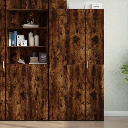 Moderne Kast – Opbergkast – Dressoir – Buffetkast – Sideboard – Hoogwaardig Hout – Ruimtebesparend Ontwerp (30x42,5x185cm)