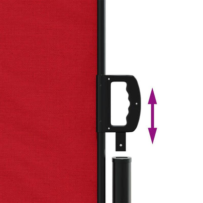 Uitschuifbare Windscherm – Windscherm Balkon – Terras Windscherm – Windblocker – Compact Design – Stevig Polyester Frame - QUORE