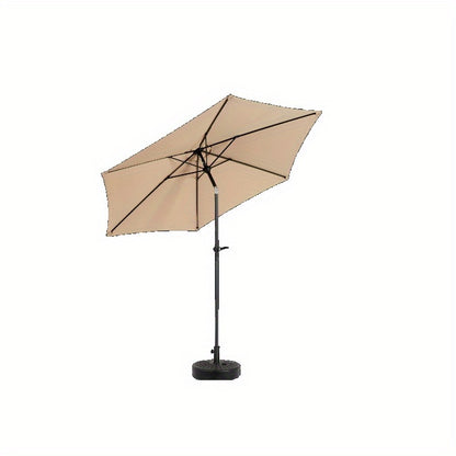 Grote Dubbelzijdige Parasol – Rechthoekige Zonwering – Terrasparasol – Luifel – Buitenscherm – Aluminium Frame – Slingermechanisme Openen Sluiten