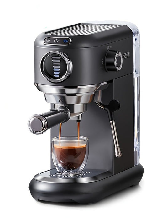 Espressomachine – Koffiezetapparaat – Cappuccinomaker – Koffiepadmachine – Melkopschuimer – 7-Traps Waterniveau – PID Temperatuurregeling