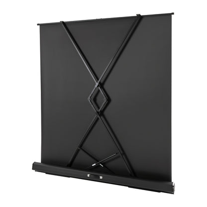 Projectiescherm – Beamer Scherm – Projectiedoek – Uittrekbaar Scherm – Draagbaar Scherm – 80 Inch – Aluminium Frame – 16:9 Beeldverhouding
