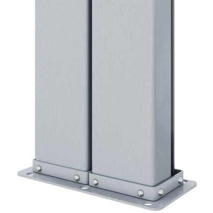 Uitschuifbaar Windscherm – Windscherm Balkon – Tuinscherm – Buitenbescherming – 140 Cm Hoog – Automatisch Oprolmechanisme - Bruin