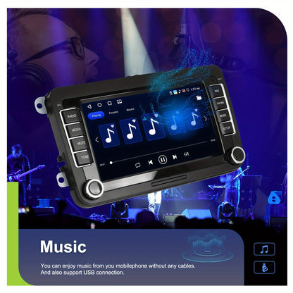 Autoradio – Car Radio – Auto Radio – Multimedia Systeem – In-Car Entertainment – 12,7 Inch HD Touchscreen – Wireless CarPlay & Android Auto met Camera en Microfoon