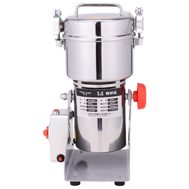 Biolomix - Dry food grinder - 220V - 2500W - 700g - Stainless steel - Suitable for grinding grains - Silver