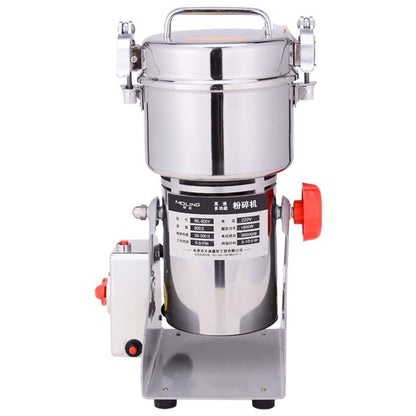 Biolomix - Dry food grinder - 220V - 2500W - 700g - Stainless steel - Suitable for grinding grains - Silver