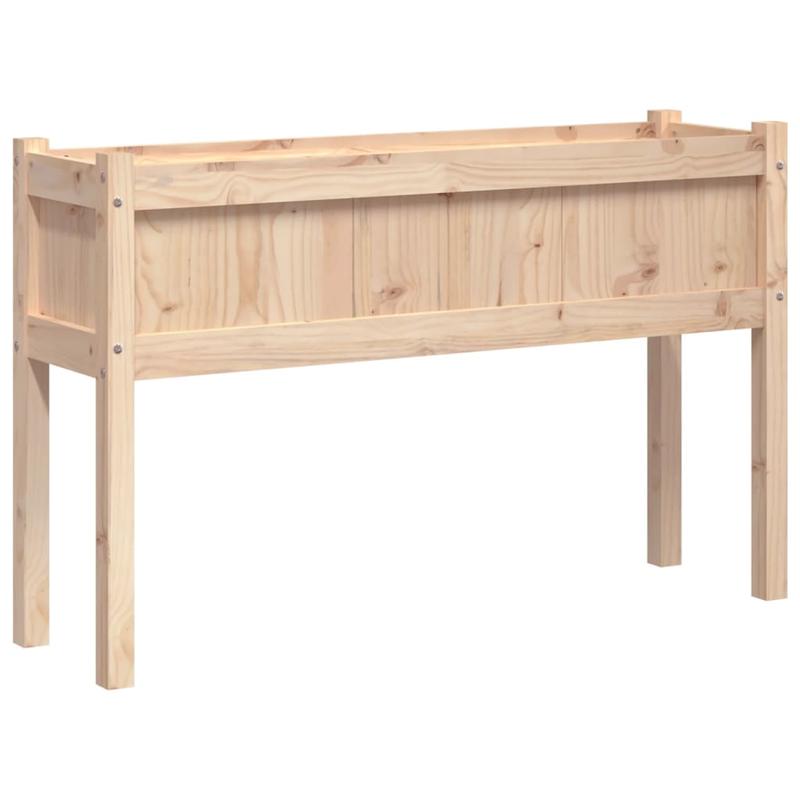 Planting bucket 2pcs with legs solid wood pine Strong and durable, Planting Container, Outdoor Flower Bed, Freestanding Planter, Legged Planter Style, Contemporary Design, Handcrafted Aesthetic, Urban Bal