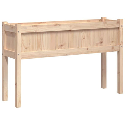 Planting bucket 2pcs with legs solid wood pine Strong and durable, Planting Container, Outdoor Flower Bed, Freestanding Planter, Legged Planter Style, Contemporary Design, Handcrafted Aesthetic, Urban Bal