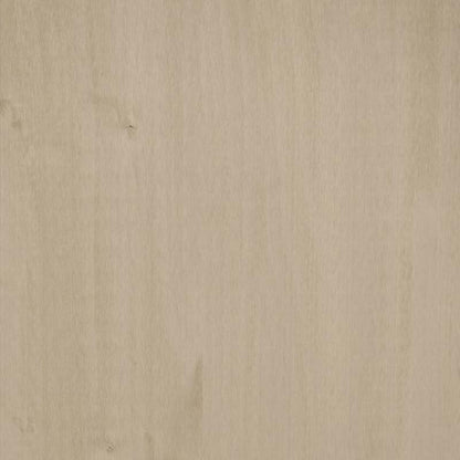 Sideboard HAMAR 79x40x80cm solid pine wood honey brown