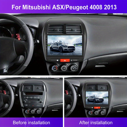 Android Autoradio – Double Din Radio – Touchscreen Radio – Car Stereo – Navigatiesysteem – 10 Inch 1080P Scherm – Wireless Carplay & Android Auto – Ahd Achteruitrijcamera & Microfoon