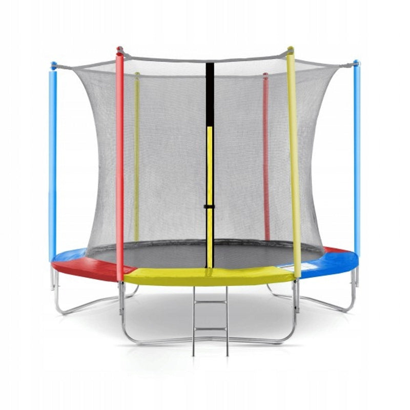 Trampoline – Tuintrampoline – Springkussen – Speeltoestel – Buiten trampoline – 244 cm Diameter – Veilig Net Met Slot