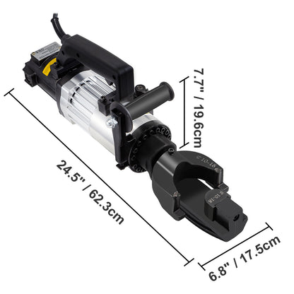 Staalbuigmachine – Wapeningbuiger – Betonstaalbuiger – Hydraulische Buigmachine – Elektrische Betoning Buiger – 1500W Motor – Buigt 10-25 mm in 4 Seconden