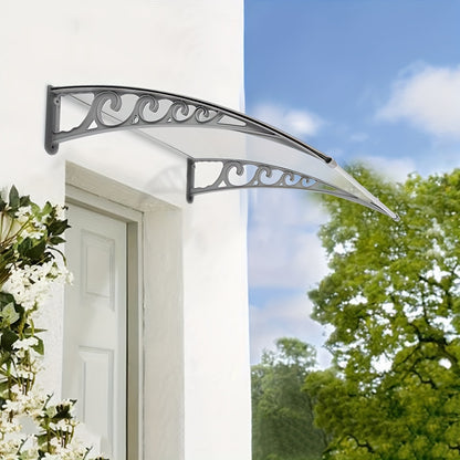 Polycarbonaatplaat – Dakplaat – Kunststofplaat – Kanaalplaat – Lichtdoorlatend – 100x100 cm – Aluminium Frame – Weerbestendig & UV-Bestendig