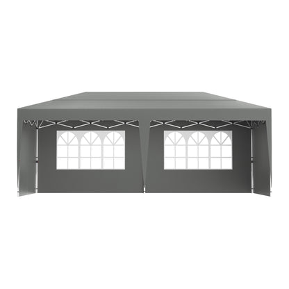 Partytent – Paviljoen – Feesttent – Tuinent – Opvouwbare Tent – 3x6m – Gecoat Stalen Frame – Waterafstotend Polyester Oxford