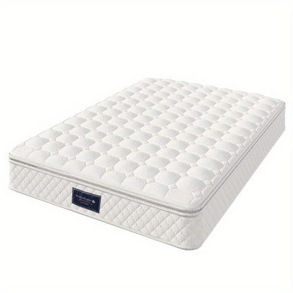 7-Zones Pocketvering Matras – Stevig Matras – Pocketveer Matras – Comfort Matras – Tweepersoons Matras – Wit – 160x200 cm – Koudschuim Kern – 25 cm Hoogte
