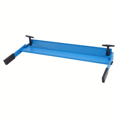Handmatige Metaalbuigmachine – Metaalbuiger – Plaatbuiger – Buigmachine – Metaalbender – Blauw – Instelbare Buighoek 0-120° – 630 mm Werkbreedte – Q235 Koolstofstaal – Veilig Afgeronde Randen