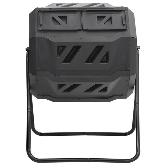 Compostbak – Compostvat – Composter – Compostton – Afvalbak – 160 Liter Inhoud – 360 Graden Draaibaar Ontwerp