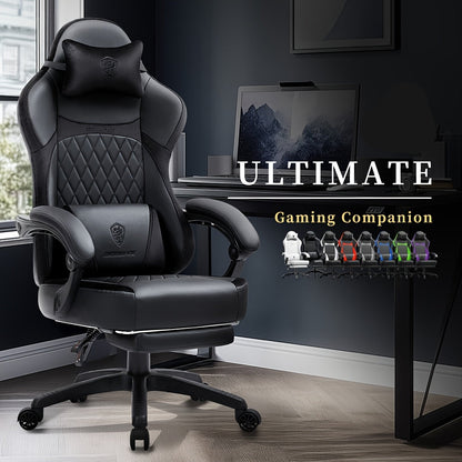 Gamingstoel – Gamestoel – Gaming Chair – Game Stoel – Bureaustoel – Ergonomisch – Faux Leather – Max 150 kg