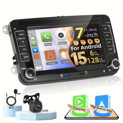 Autoradio – Auto Radio – Multimedia Systeem – In-Car Entertainment – Car Stereo – 9 Inch Touchscreen – Draadloze CarPlay & Android Auto – GPS Navigatie – Achteruitrijcamera Met Microfoon