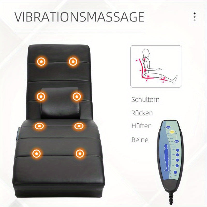 Zero-Gravity Relaxstoel – Ergonomische Fauteuil – Ligstoel – Massagestoel – Relaxfauteuil – Met Massagefunctie – Stevig Metalen Frame – Verstelbare Rugleuning
