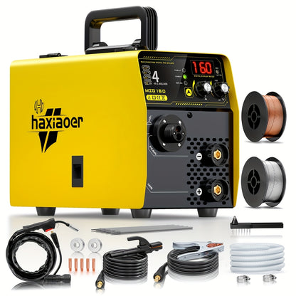 Lasapparaat MIG160 – MIG Lasmachine – Inverter Lasapparaat – Semi-automatisch Lasapparaat – Elektrisch Lasapparaat – Compact & Lichtgewicht – 220V European Plug