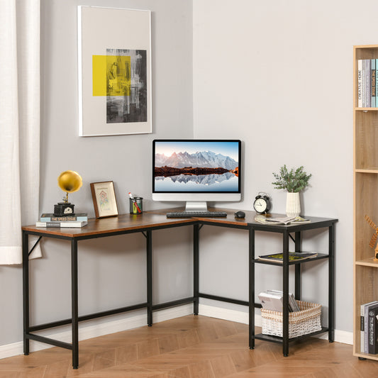 Hoekbureau – Computerbureau – Werkplek – Bureau – Bureauhoek – Industrieel Design – Ruim Werkoppervlak – Verstelbare Antislip Pootjes