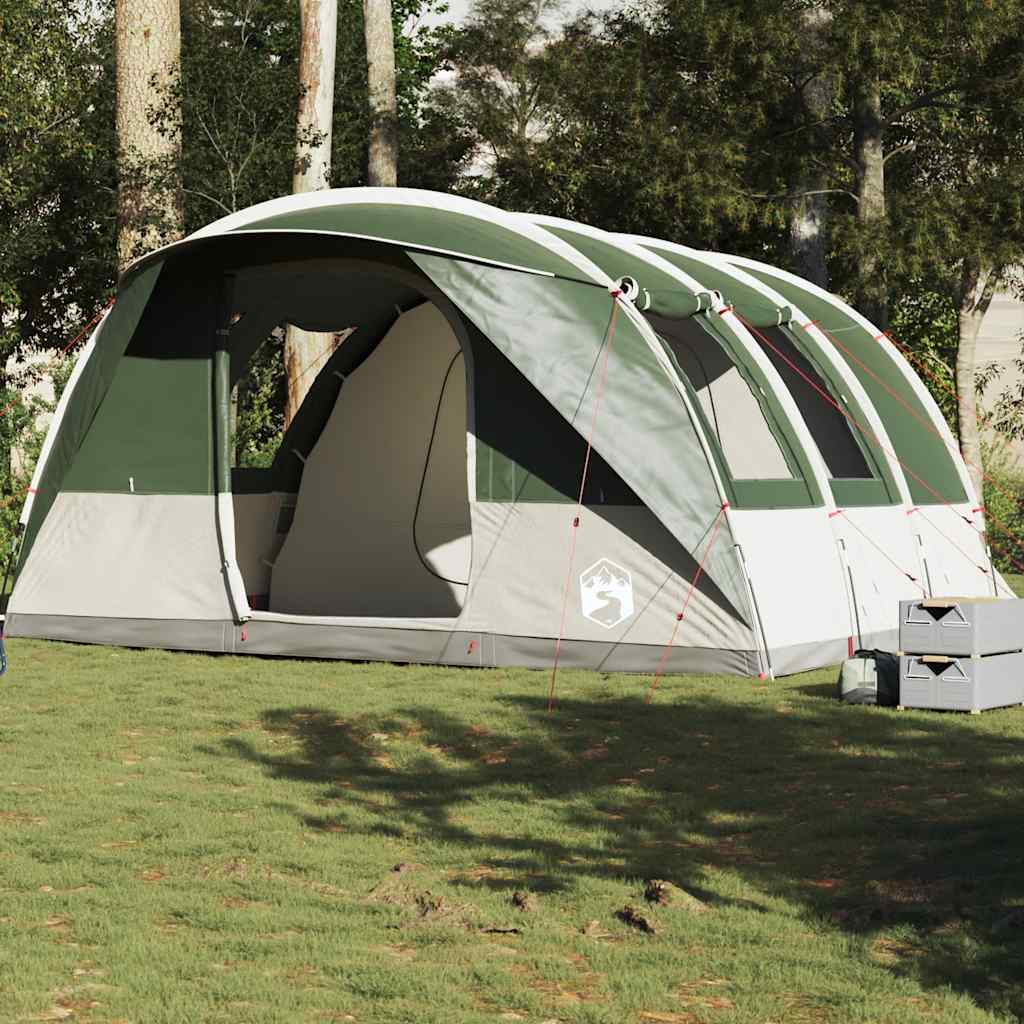 Campingtent – Kampeertent – Outdoor Tent – Wandel Tent – Festival Tent – Waterdicht Polyester – Lichtgewicht Glasfiber Stokken – Groen