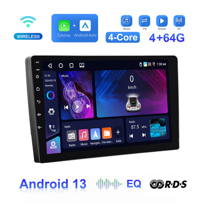 Android Auto Radio – Autoradio – Carplay – Multimedia Speler – Navigatiesysteem – 10 Inch HD Touchscreen – Android 13 OS – Inclusief Achteruitrijcamera