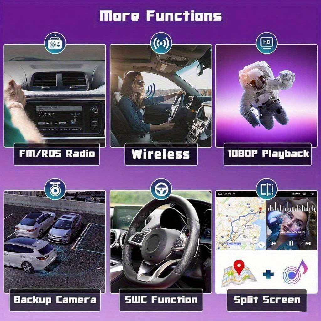 Car Stereo Renault Master – Autoradio – Multimedia Systeem – Navigatie Unit – Dashbord Headunit – 10,1 Inch HD Touchscreen – Draadloos CarPlay & Android Auto – Inclusief AHD Achteruitrijcamera & Stuurbediening