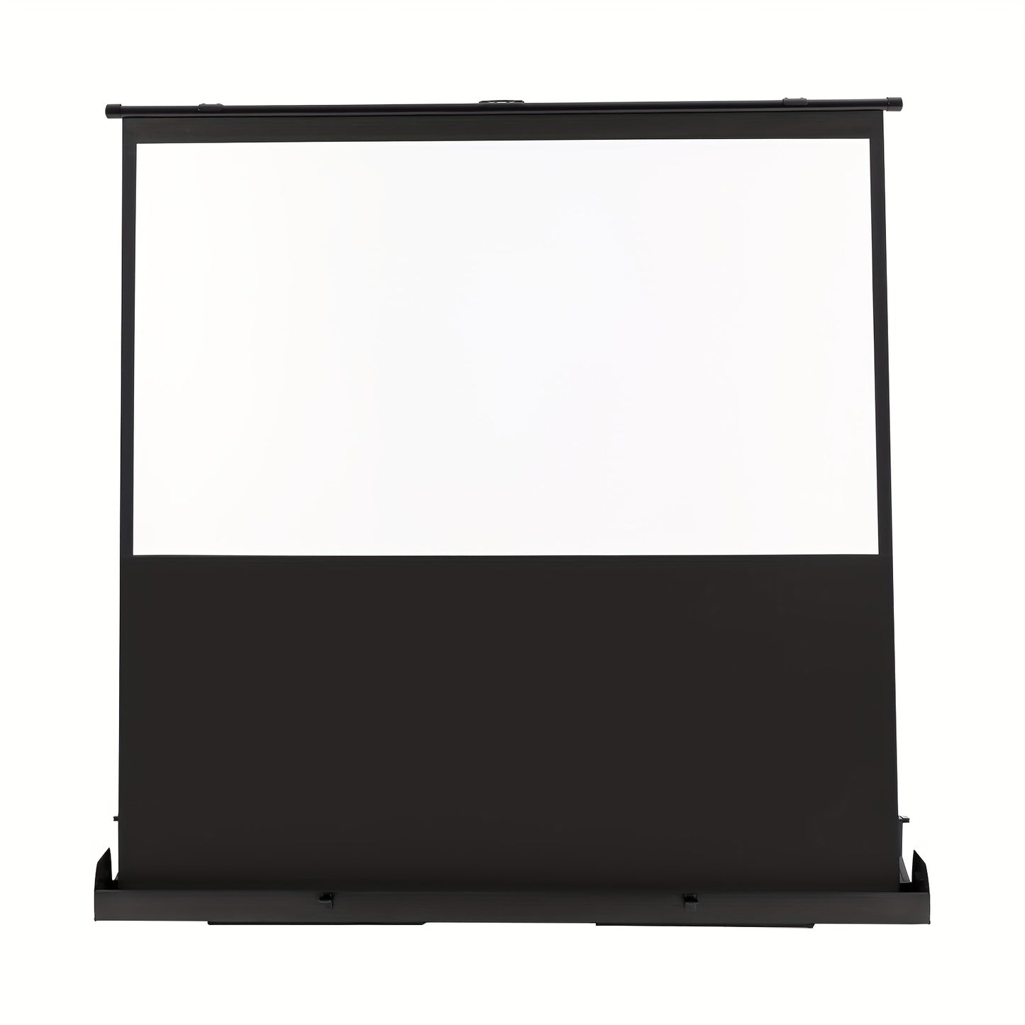 Projectiescherm – Draagbaar Scherm – Opvouwbaar Scherm – Presentatiescherm – Bureauscherm – 60 Inch – Aluminium Frame – Wit Glasvezel Doek