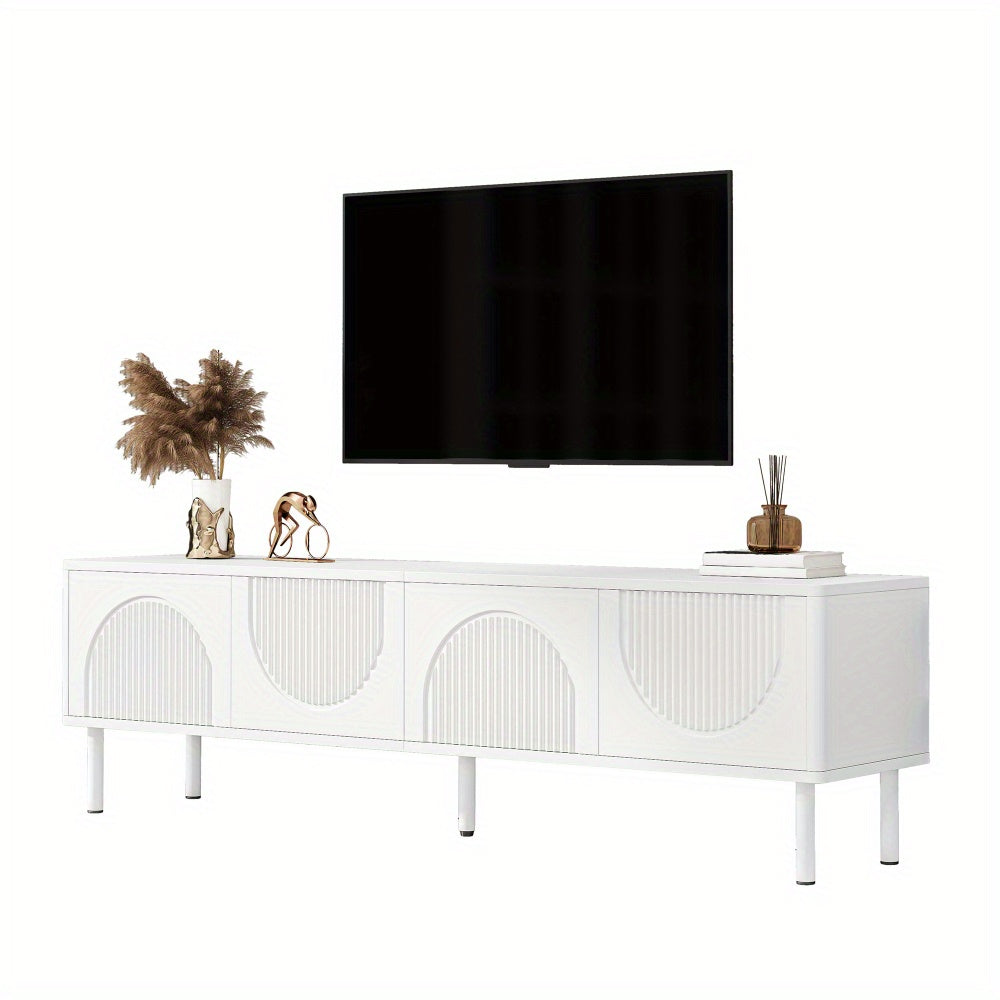 Tv-meubel – Tv-kast – Tv-meubelset – Televisiekast – Tv-dressoir – Modern minimalistisch design – Extra lang 180 cm – Ruimtebesparend – Duurzame uitvoering