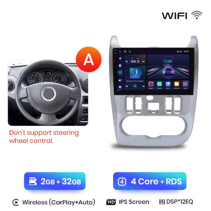 Multimedia Player – Autoradio – Car Player – Incar Multimedia – Car Entertainment Systeem – 9 Inch IPS HD Touchscreen – Draadloze Wi-Fi Connectiviteit