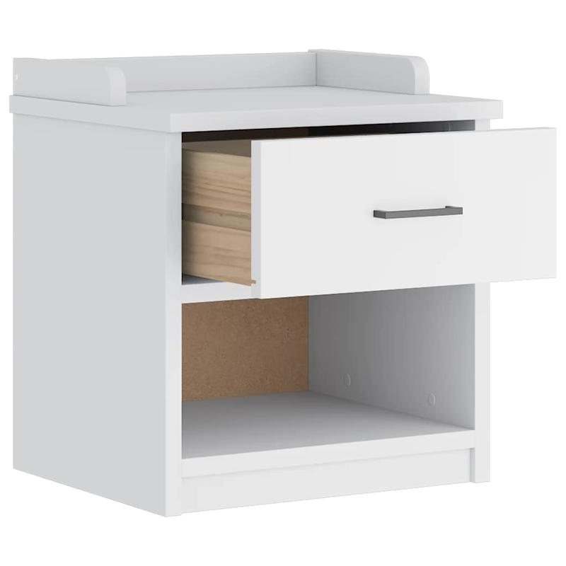 Modern White Solid Pine Hallway Bench with Shoe Storage, 45x40x50cm, Minimalist Design for Entryway or Living Room, Durable and Stylish Organizer for Shoes and Accessories