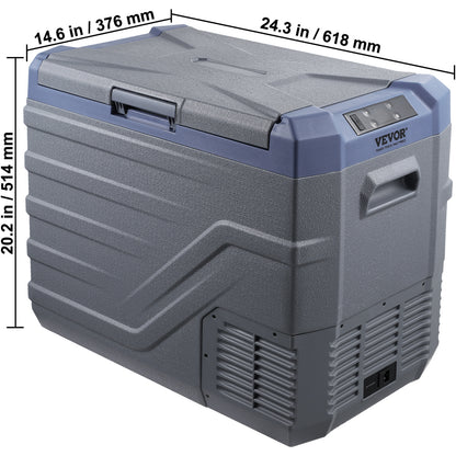 Draagbare Koelbox – Mobiele Koelkast – Reis Koelbox – Compressor Koelbox – 45 Liter Inhoud – Snel Koelen Tot -20°C – Bluetooth Afstandsbediening