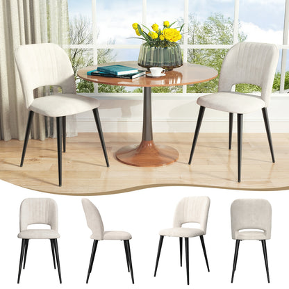Two Modern Cushioned Dining Chairs with Rattan Backs | 48X45X85Cm Velvet Accent Chair, Suitable for Kitchen, Living Room, And Bedroom | European Style, Elegant And Comfortable, Chair For Event, Event Chair, Chair For Dining R