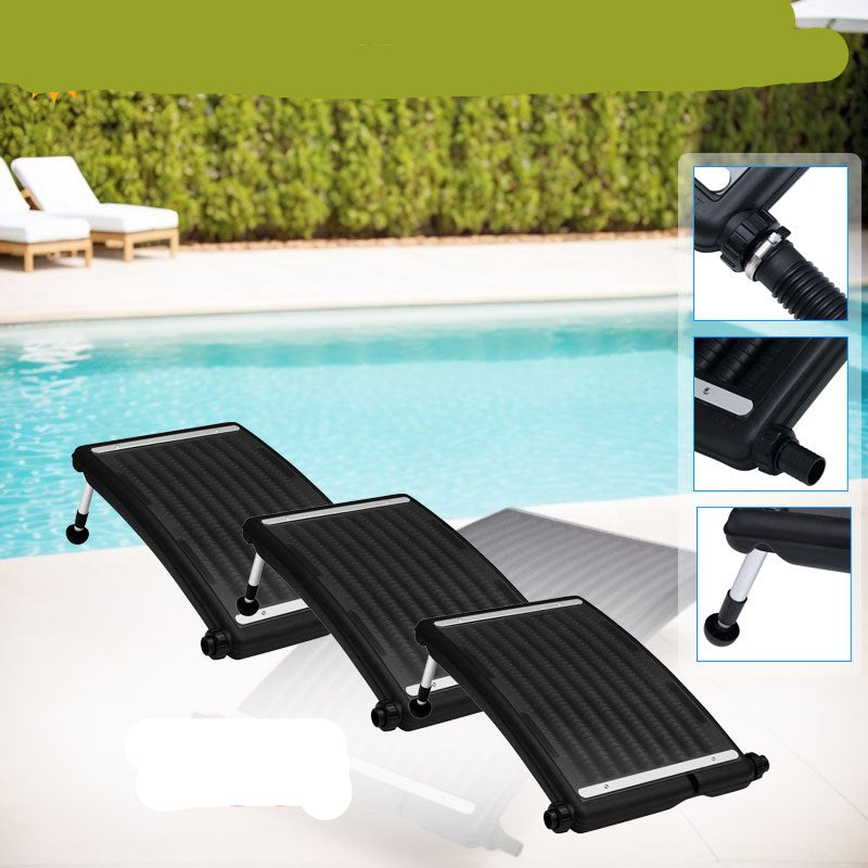 Zonne-verwarmingspanelen – Zwembadverwarming – Zonnepanelen – Zwemwaterverwarmer – Solar Panel Set – 10.000 Liter Per Uur – Verstelbare Aluminium Poot