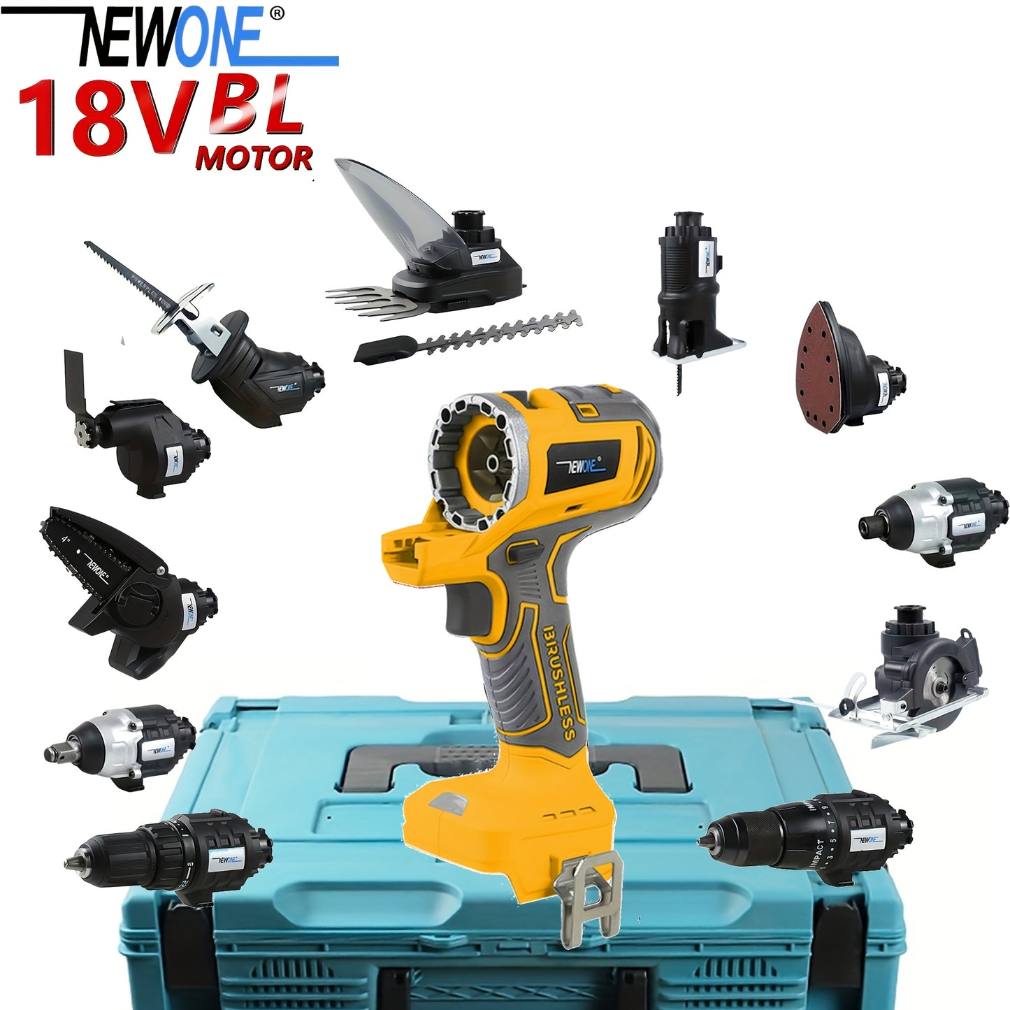 Accuboormachine – Schroefboormachine – Boormachine – Klopboormachine – Accuschroevendraaier – 8V Brushless Motor – 12-Delige Draadloze Gereedschapsset Met 2.0Ah Lithium Batterij