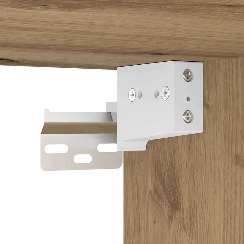 Badkamermeubel – Badmeubel – Wastafelmeubel – Badmeubelset – Spiegelkast – Modern Minimalistisch Design – Zwart Eiken & Wit – Ruimtebesparend & Duurzaam