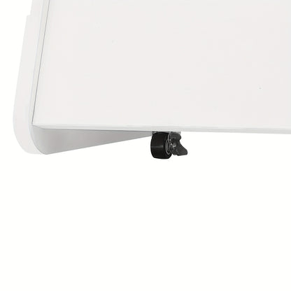 Dressoir – Ladekast – Opbergkast – Buffetkast – Woonkamertafel – Modern Wit – Met Wieltjes – Veilig Afgeronde Hoeken – Compact & Mobiel
