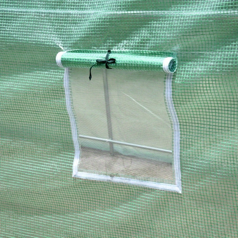 Kweekkas – Tuinkas – Broeikas – Plantenkas – Foliekas – Metalen Plantenhanger Groen – Stevig Materiaal – Compact Design