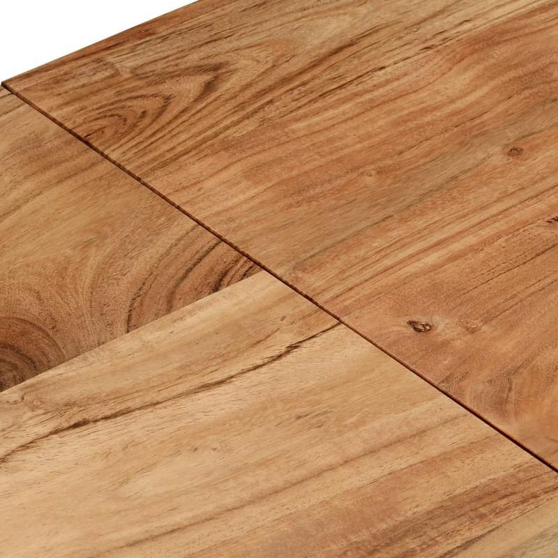 Houten Bankje – Zitbank – Tuinbank – Eetbank – Acaciahouten Bank – Massief Acaciahout – 160x38x45 cm – Duurzaam & Weerbestendig