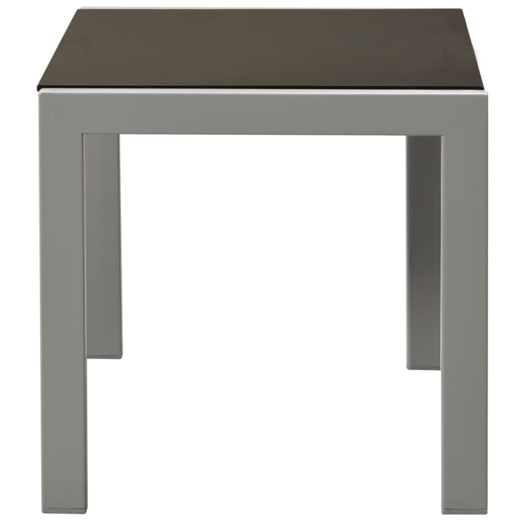2-Persoons Lounge Set – Luxe Loungeset – Tuinset – Ligbedden – Bijzettafel – Stevig Stalen Frame – Ademend Textiel