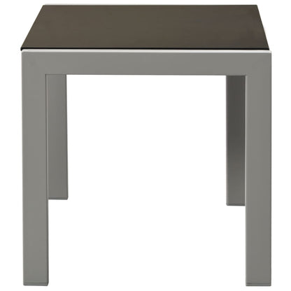 2-Persoons Lounge Set – Luxe Loungeset – Tuinset – Ligbedden – Bijzettafel – Stevig Stalen Frame – Ademend Textiel